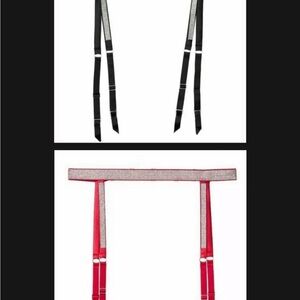 victorias secret rhinestone Garter Belt set